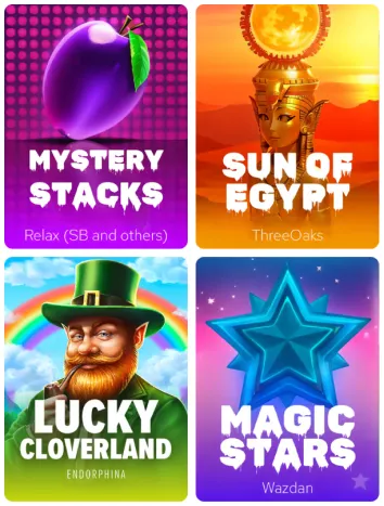 A vast array of entertainment options and games available at ValorBet casino